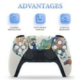 thumbnail image 4 of Skin Sticker for PS5 Slim Standard PS5 Pro Disc Digital Edition Console and Controllers Decals for Playstation 5 (Map Peacock ,PS5 Pro Standard), 4 of 5