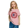 thumbnail image 6 of GERsome Boys Girls 4th of July Short Sleeve Crew Neck T-Shirts Unisex Kids American Flag Graphic Tee Funny USA Patriotic Tops, Sizes 5-6 Years, 6 of 9