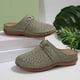 thumbnail image 4 of MKLEKYY Sandalias Plataforma Zapatos de Playa Zapatillas de Mujer Sandalias Planas de Una Sola Pieza para Vacaciones En La Playa 825, 4 of 4