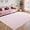 Pink, variant on 5x7 White Washable Shag Area Rug for Girls Bedroom, Modern Geometric Non Slip Living Room Rugs, Fluffy Soft Thick Carpet for Kids Room, Dorm, Office, and Home Decor