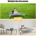 thumbnail image 5 of Outdoor Elevated Dog Bed for Large Breeds - Portable Cooling Cots for Indoors, Outdoors, Beach, 5 of 7