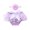 Purple, variant on Baby Mesh Bow Pants for Girls - Toddler Chiffon Diaper Shield Photo Outfit, Soft Breathable Safety Shorts for Daily Wear