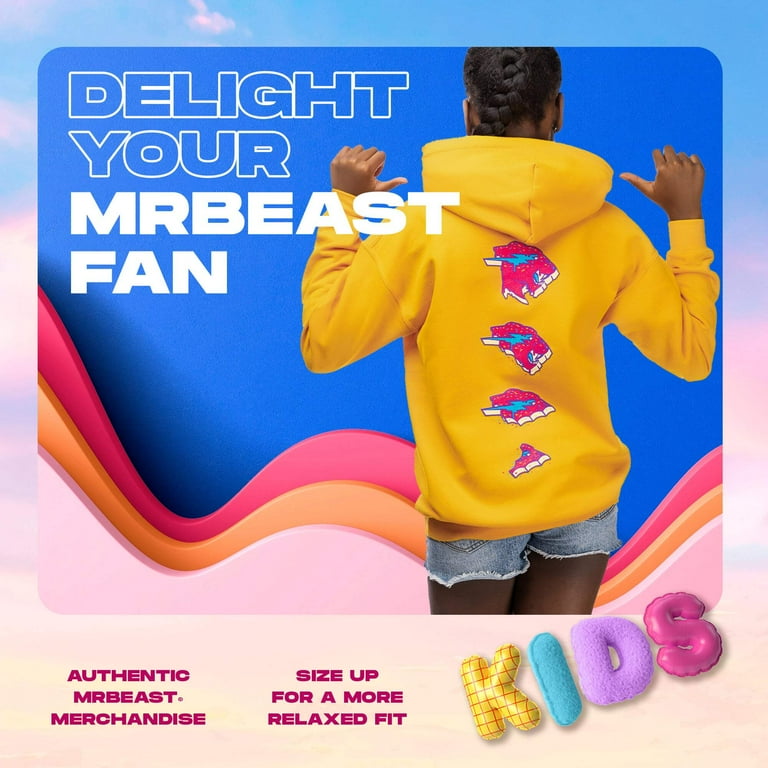 Mr beast yellow hoodie hotsell