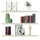 thumbnail image 1 of Set de 3 Repisas Flotantes para Pared 29.5x14.5cm Blanca Onstore Repisa Flotante, 1 of 3