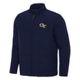 thumbnail image 2 of Men's Antigua  Navy Georgia Tech Yellow Jackets  Swelter Full-Zip Jacket, 2 of 3