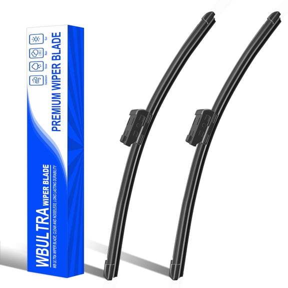 WBULTURE Beam Wiper Blades 2-Pack - Ultra-Quiet & Streak-Free, 24" 20" for Audi Q5 2018-2025