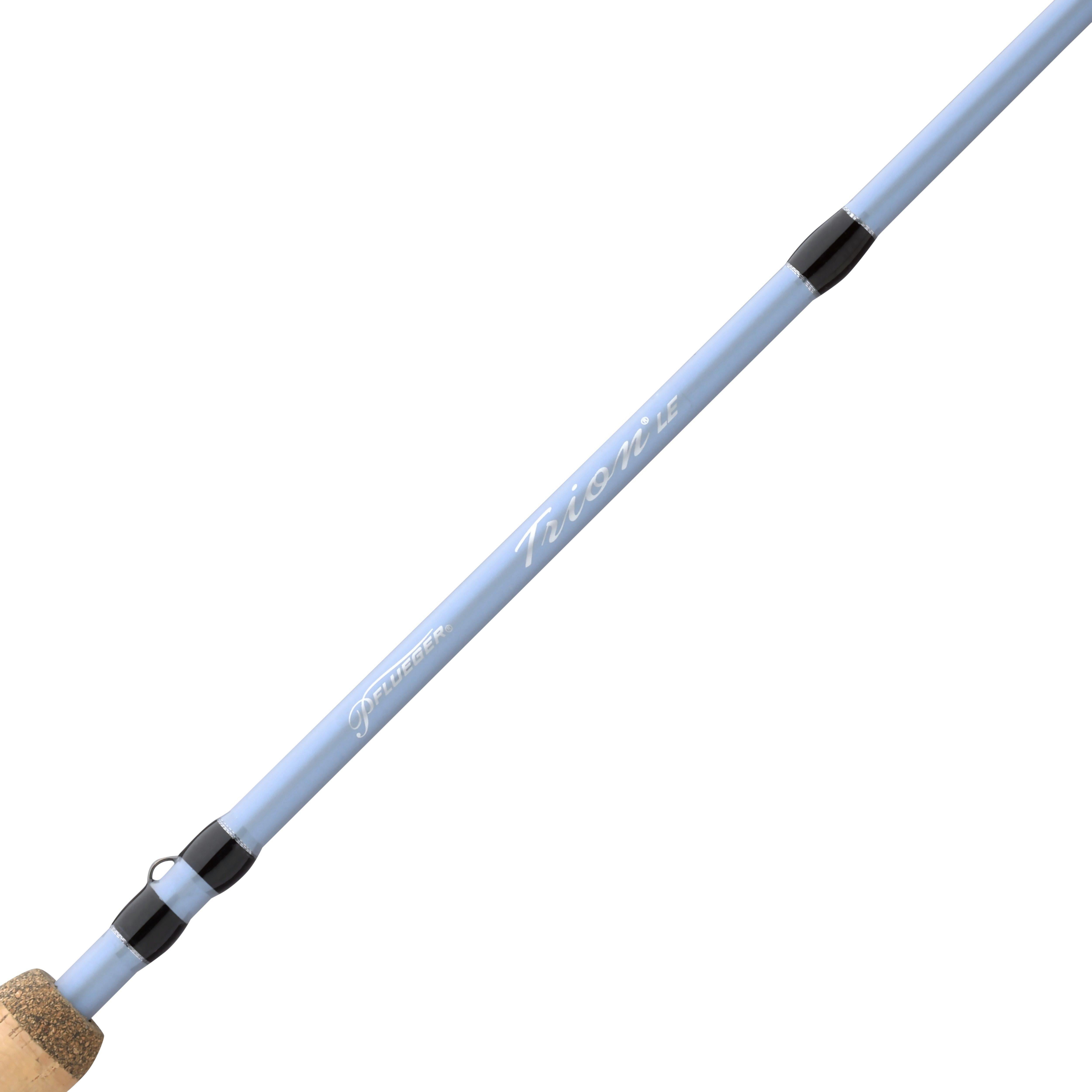 Pflueger Trion Spinning Fishing Combo, 6'6" Medium Rod, 3000 Size Reel