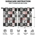 thumbnail image 2 of Blackout Kids Curtains,Baseball Patchwork Pattern Childrens Insulated Curtains Set Of 2,Bedroom Essentials,Toddler Room Decor 42"x54", 2 of 5