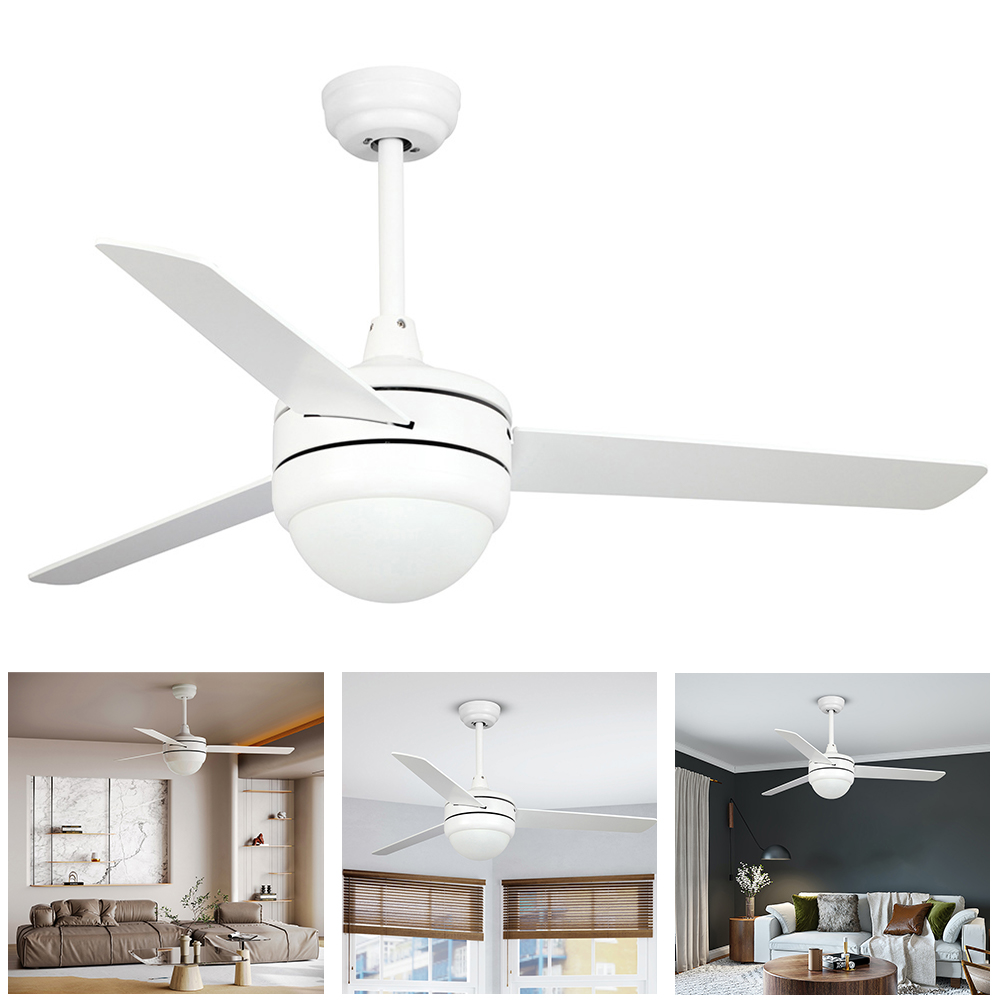 Eloshman Ceiling Fan LED Light Fans Energysaving Quiet Furniture 50 Inch Modern Remote Control