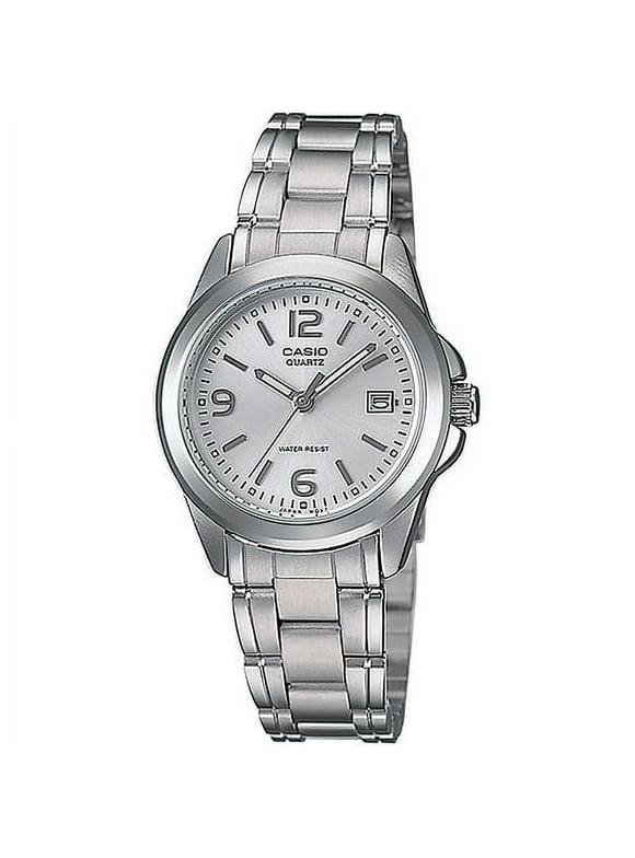 Women's Silver Dial Watch, Stainless-Steel Bracelet