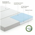 thumbnail image 3 of 6 Inch Tri-Fold Memory Foam Mattress - Full Size Foldable Mattress with Storage Bag, Portable Floor Mattress for Guests, Fold-Up Guest Bed, 3 of 6