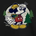 thumbnail image 3 of Disney - Mickey & Friends - Hiking & Camping - Possible Wrong Turn - Toddler And Youth Long Sleeve Graphic T-Shirt, 3 of 5
