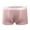 Pink, variant on Men's Color Block Underwear, Elastic Waist Breathable Stretch Lightweight Soft Base Layer Casual Underwear