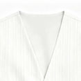 thumbnail image 5 of Kalauyu Mens Two Piece Sets Vertical Pinstripe Sleeveless Vest and Wide Leg Pants Loose Casual Beach Vacation Outfit Sets, 5 of 7