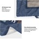 thumbnail image 5 of LHSHID Birthday Gifts for Dad Blanket Dady Gifts from Daughter Dad Birthday Gift Dad Gifts from Daughter and Son Best Dad Ever Gifts Idea Gifts for Dad Who Wants Nothing 60x80in, 5 of 6