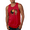 Red, variant on Wild African Lion and Cheetah Animal Lover Graphic Tank Top