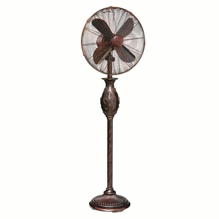 Decobreeze Pedestal Fan Adjustable Height 3 Speed Oscillating Fan