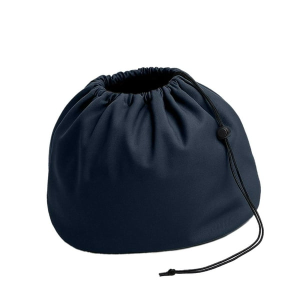 Bolsa de transporte para baloncesto, portátil, plegable, ligera, organizadora para senderismo Azul profundo