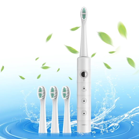 Cepillo de Dientes Eléctrico, Limpieza Por Vibración de Alta Frecuencia, 6 Modos de Velocidad Ajustables, Recargable Por Usb, Resistencia Al Agua Ipx7, Cuidado Bucal para Adultos, Colores Ne