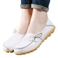 thumbnail image 3 of Oyedens Womens Slip on Loafers Boat Shoes Fall Non Slip Walking Driving Work Shoes Penny Loafers, 3 of 6