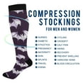 thumbnail image 4 of joogoo Bats Socks Women Men Knee High Sock, 4 of 8