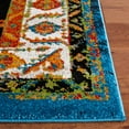 thumbnail image 4 of SAFAVIEH Vintage Hamadan Serapi Oriental Area Rug, Blue/Ivory, 6'7" x 9', 4 of 9