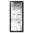 thumbnail image 2 of ArtToFrames 13x32" Wooden Finish Mahogany Picture Frame, Brown Wood Poster Frame, with Regular Acrylic and 2 (FBPL-4958), 2 of 7