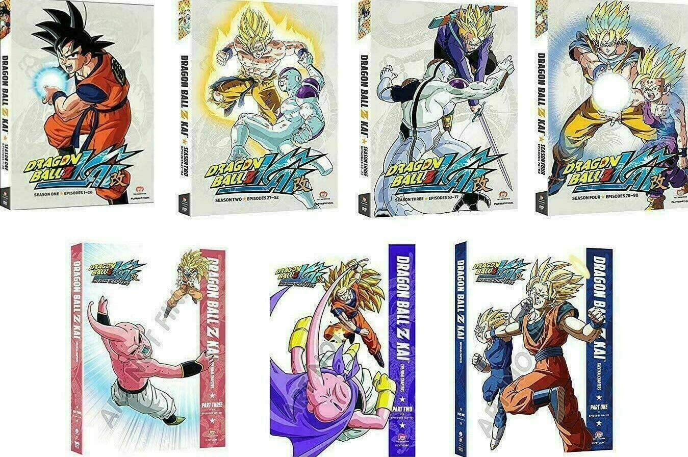 Dragon Ball Z Kai: The Complete Season 1-7, Episodes 1-167 (DVD) -  