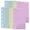 Assorted Color, variant on MLINS Versatile Assorted Color Binder Pockets for Home Use Paper Scrapbook Insert 2 Pack