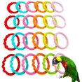 thumbnail image 1 of Yazoeia 24 Pcs Bird Chewing Toy Parrot Plastic Large Link DIY Cage Accessories CJC912-134931, 1 of 6