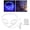 Blue, variant on Xirurus LED Neon Light Alien Shape Wall Neon Sign for Bedroom Kids Room Birthday Party Decoration, USB or Battery Powered Space Theme Decor, 8.7 Inches / 22 cm, Pink