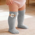 thumbnail image 2 of Cozy Kids Crew Socks with Adorable Bear Design, Soft Warm Wool Thermal Socks for Toddlers Boys Girls, Thick Long Winter Boot Socks, 6 Pairs, 2 of 7