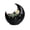 Crescent Moon Shaped Planter Under $5 a2, variant on Tusihei Crescent Moon Shaped Planter, Starry Sky Embossed Design Decorative Plant Pot, Desktop Planter Container for Office Home Decor