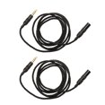 thumbnail image 1 of Cable de extensión de conector auxiliar de 35 mm diseño escalonado de sonido sin pérdidas conectores chapados en oro cable de auriculares macho a hembra de 33 pies y 35, 1 of 8