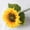 Yellow, variant on HAOSHICS Sunflowers Artificial Flowers with Long Stem Fake Sunflowers Bulk Fall Decoration for Wedding Home Birthday Party Outdoor Indoor Decor