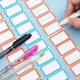 thumbnail image 4 of 1Pcs 500 pieces of removable color-coded labels, waterproof refrigerator storage stickers, suitable for color classification of office and classroom supplies, storage box organizing labels, 4 of 7