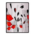 thumbnail image 1 of RYLABLUE Couverture de Papillon Couverture en Molleton pour Canapé Ou Lit 58x80 Pouces, 1 of 3