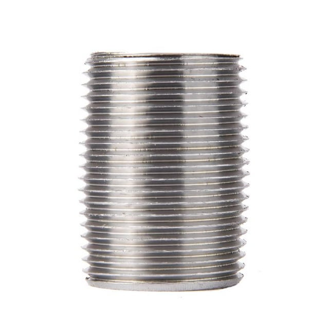 Close Nipple BK Products Acero galvanizado de 1/8 pulgadas MPT (x5)