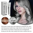 Unisex DIY Fashion Gray Color Super Gray Hair Cream Instant Natural