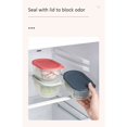 thumbnail image 4 of Caja de almacenamiento para chalotes de cocina, caja de almacenamiento para refrigerador, caja sellada de plástico transparente para alimentos, color verde, 4 of 5