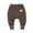 Coffee, variant on Odeerbi 6M-4Y Toddler Boys Girls Cotton Bloomers Diaper Cover Pants Cute Drop Crotch Pants Striped Casual Ankle Pants