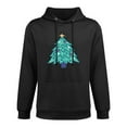 thumbnail image 4 of Men Women Fleece Lined Christmas Tree Snowman Reindeer Sweatshirt Crewneck Long Sleeve Pullover Top Casual Fall Clothes  Workout Shirt, 4 of 8
