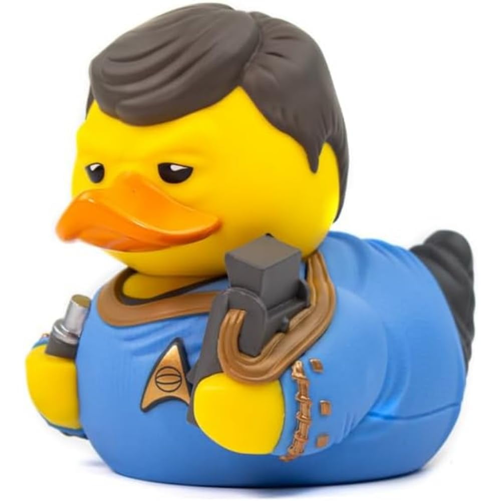 Figura Coleccionable De Pato De Goma Disfrazado De Quark (Star Trek) – TUBBZ Edición Caja, 9 Cm, Ideal Para Fans
