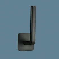 1PCS Black Self-Adhesive Hat And Towel Storage Hooks – Space-Saving, No-Drill Wall Mount Organizer For Baseball Caps, Hats & Towels In Entryway, Bathroom, Bedroom – Durable Plasti