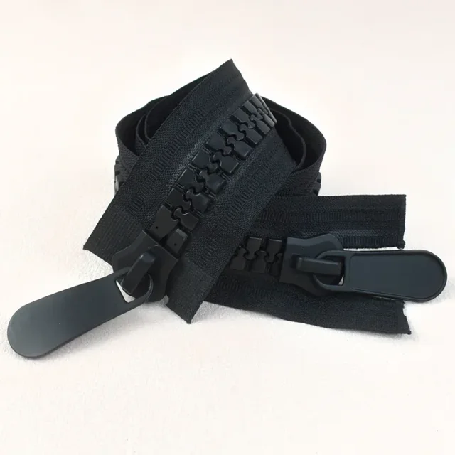 70-150cm 20# Extra Large Resin Zipper Double Slider Open-End Zippers Down Coat Tent Long Zips Repair Kit DIY Sewing Accessories