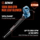thumbnail image 2 of Soplador de hojas SENIX BLE06-L de 6 A, 120 V, ligero, 2 of 8