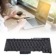thumbnail image 4 of Replacement Keyboard, Durable Convenient Wide Compatibility Easy Installation E6400 Keyboard  For  Keyboard For Adults For Office Clerk Black, 4 of 8