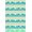 Mint Green Coral Teal, Pattern 14, variant on ODIKA 8'x10' Washable Area Rug Durable, Non-Slip And Sea Turtle Cartoon Ocean Animal With Nautical Border Whale Flowing Dynamic for Living Room, Under Sectional, Family