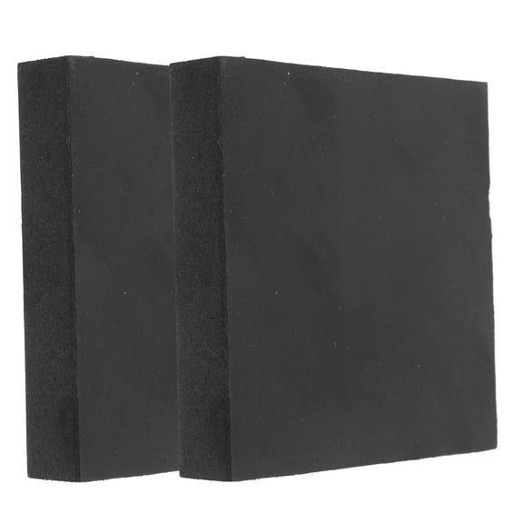 FRCOLOR 2pcs Rubber Buffer Shock Absorbing Block Jack Pads RV Stabilizer Pads Travel Trailer Leveling Blocks Anti-Slip RV Pads for Camper Rubber RV Jack Pads