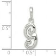 thumbnail image 2 of Beautiful Sterling Silver Initial G Pendant, 2 of 2